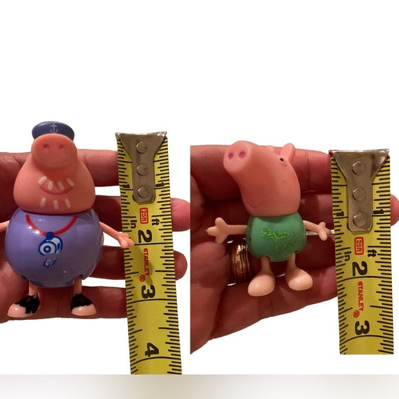 Peppa pig Family and some friends figure /Lot of 11 - Picture 12 of 12